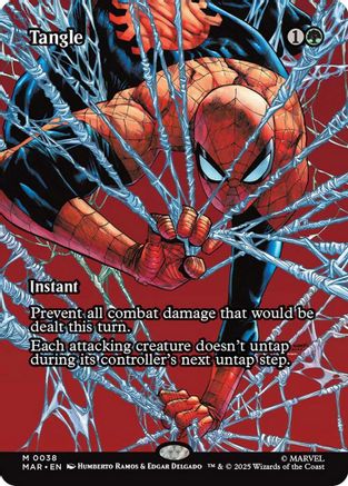 Tangle (Borderless) (MAR-038)  Foil - Marvel's Spider-Man: Eternal-Legal