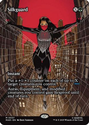 Silkguard (Borderless) (MAR-037) - Marvel's Spider-Man: Eternal-Legal