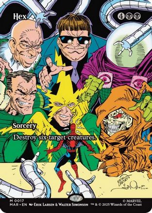 Hex (Borderless) (MAR-017)  Foil - Marvel's Spider-Man: Eternal-Legal