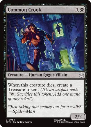Common Crook (SPM-053)  Foil - Marvel's Spider-Man