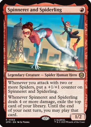 Spinneret and Spiderling (SPM-094) - Marvel's Spider-Man