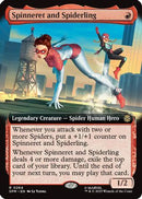 Spinneret and Spiderling (Extended Art) (SPM-264) - Marvel's Spider-Man Foil