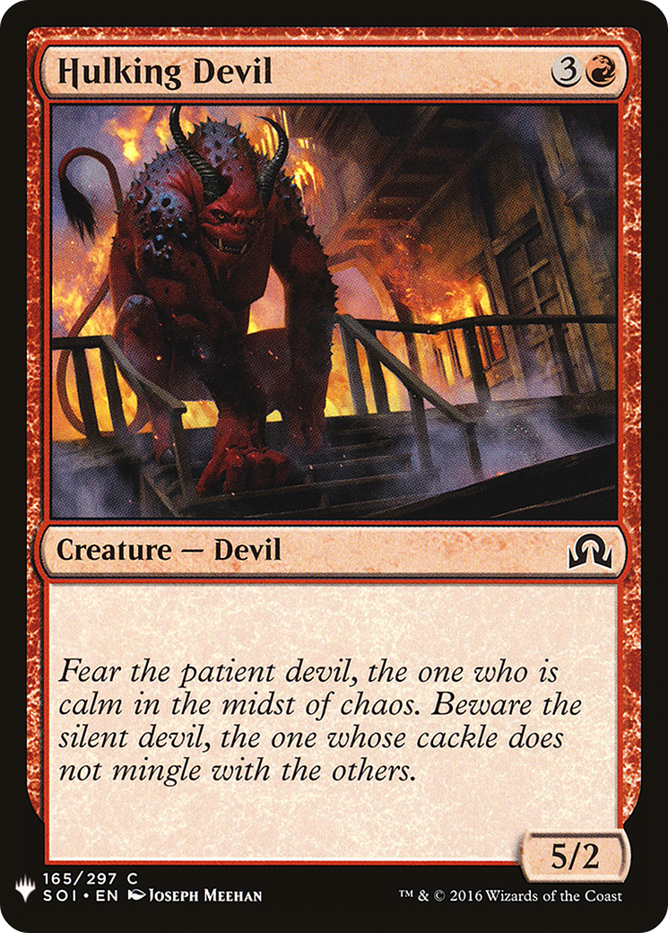 Hulking Devil (LIST-SOI-165)  - The List