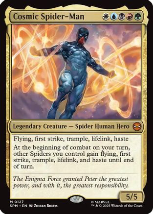 Cosmic Spider-Man (SPM-127)  - Marvel's Spider-Man