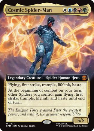 Cosmic Spider-Man (Extended Art) (SPM-271)  Foil - Marvel's Spider-Man