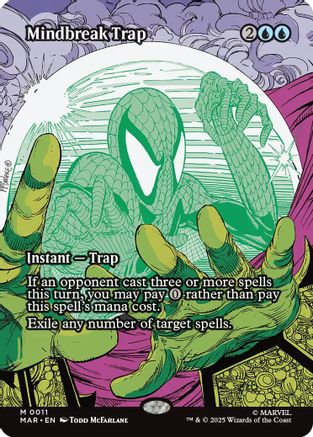 Mindbreak Trap (Borderless) (MAR-011)  Foil - Marvel's Spider-Man: Eternal-Legal
