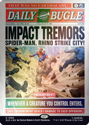 Impact Tremors (1999) (Rainbow Foil) (SLD-1999)  Foil - Secret Lair Drop Series