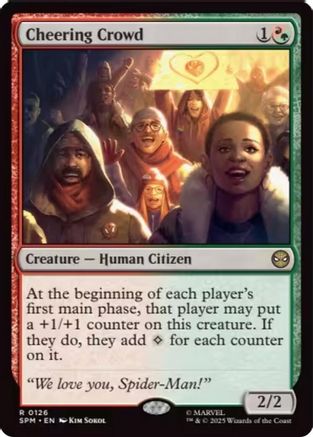Cheering Crowd (SPM-126)  - Marvel's Spider-Man