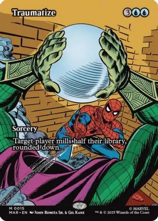 Traumatize (Borderless) (MAR-015) - Marvel's Spider-Man: Eternal-Legal