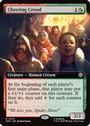 Cheering Crowd (Extended Art) (SPM-270)  Foil - Marvel's Spider-Man