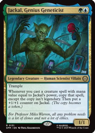 Jackal, Genius Geneticist (SPM-131)  Foil - Marvel's Spider-Man