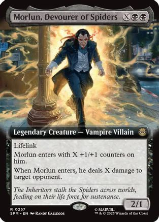 Morlun, Devourer of Spiders (Extended Art) (SPM-257) - Marvel's Spider-Man Foil