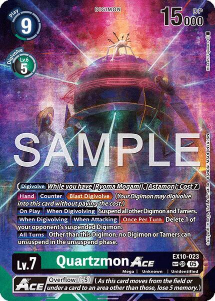 Quartzmon ACE [EX10-023] (SP) [Sinister Order]
