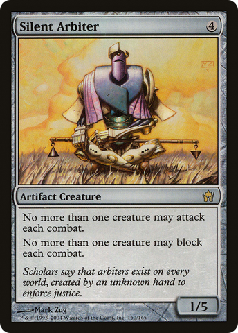 Silent Arbiter (5DN-150)  Foil - Fifth Dawn