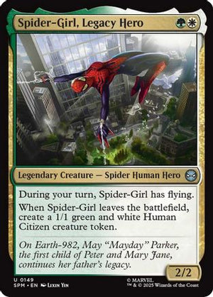 Spider-Girl, Legacy Hero (SPM-149)  Foil - Marvel's Spider-Man