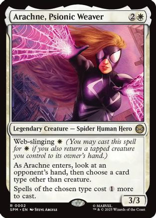 Arachne, Psionic Weaver (SPM-002)  Foil - Marvel's Spider-Man