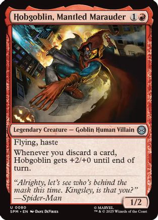 Hobgoblin, Mantled Marauder (SPM-080)  Foil - Marvel's Spider-Man