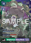 Belphemon: Sleep Mode (Limited Foil) (EX10-021) - Sinister Order Foil