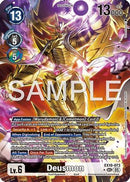 Deusmon (Alternate Art) (EX10-073) - Sinister Order Foil