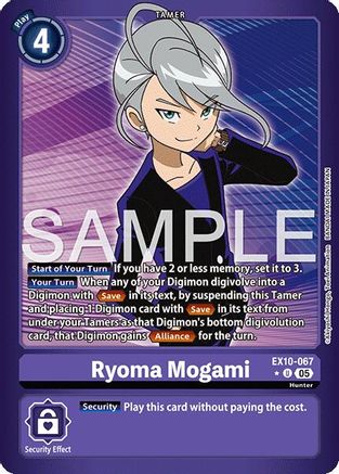 Ryoma Mogami (Limited Foil) (EX10-067) - Sinister Order Foil