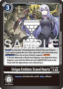 Unique Emblem: Gravel Hearts (Limited Foil) (EX10-069) - Sinister Order Foil