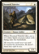 Doomed Traveler (ISD-011)  Foil - Innistrad