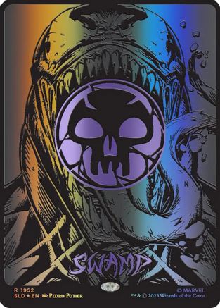 Swamp (1952) (Raised Foil) (SLD-1952)  Foil - Secret Lair Drop Series