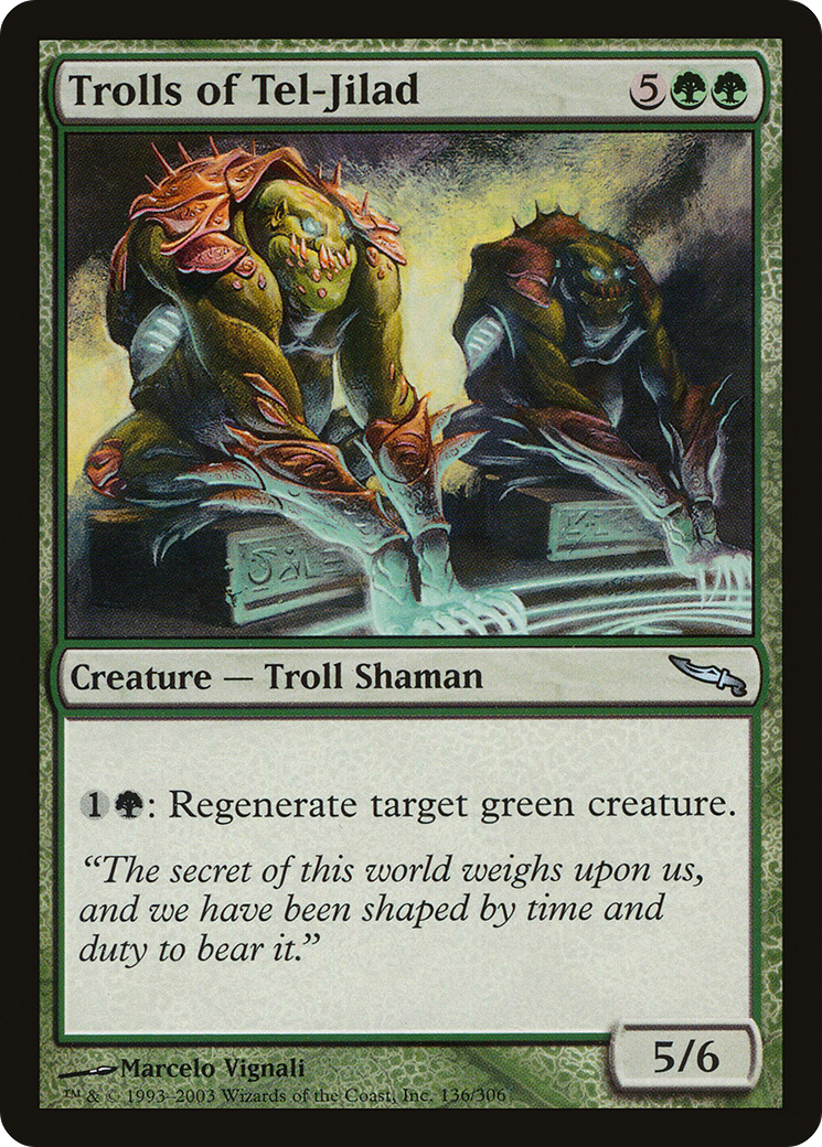 Trolls of Tel-Jilad (MRD-136)  - Mirrodin
