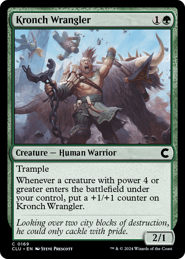 Kronch Wrangler (CLU-169)  - Ravnica: Clue Edition