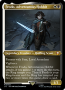Frodo, Adventurous Hobbit (LTC-082)  Etched Foil - Tales of Middle-earth Commander