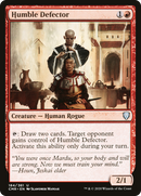 Humble Defector (CMR-184)  - Commander Legends