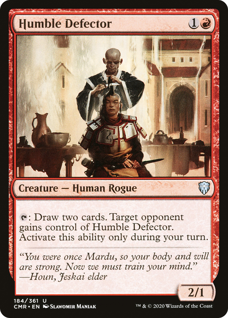Humble Defector (CMR-184)  - Commander Legends