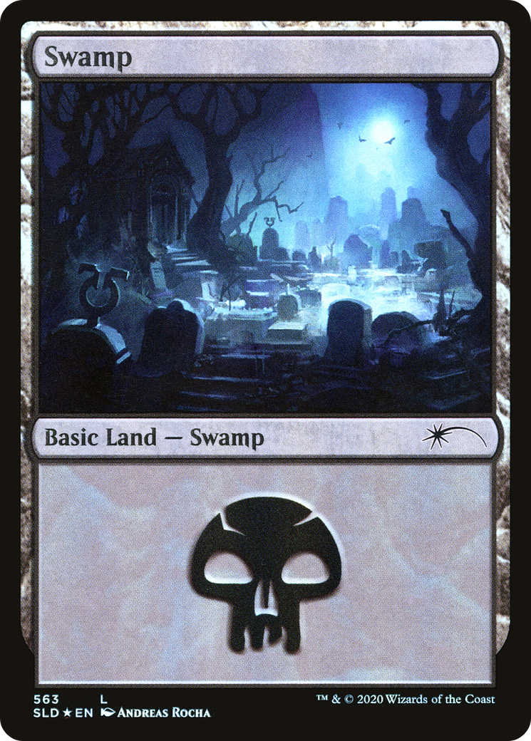 Swamp (563) (SLD-563)  Foil - Secret Lair Drop