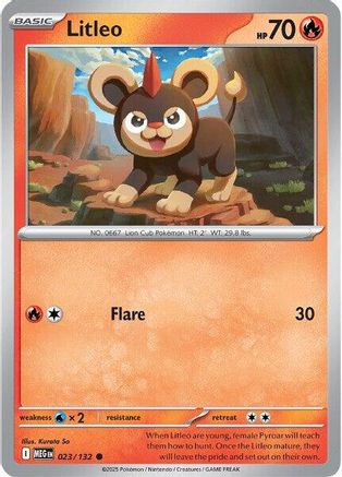 Litleo 023/132  ME01 Mega Evolution