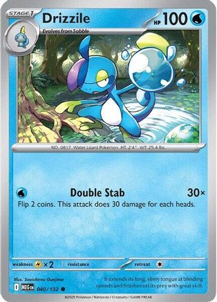 Drizzile 040/132 - Reverse Holofoil ME01 Mega Evolution