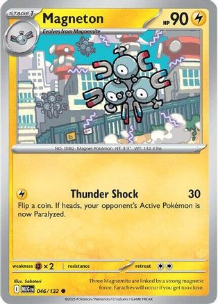Magneton 046/132 - Reverse Holofoil ME01 Mega Evolution