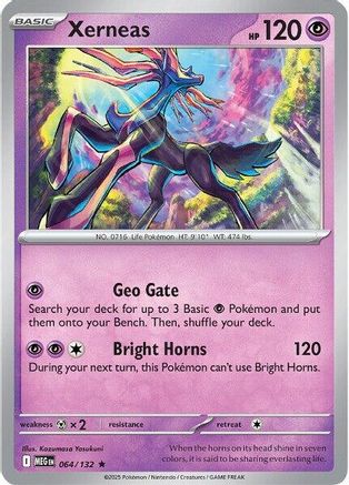 Xerneas 064/132 - Holofoil ME01 Mega Evolution