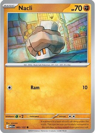 Nacli 082/132 - Reverse Holofoil ME01 Mega Evolution