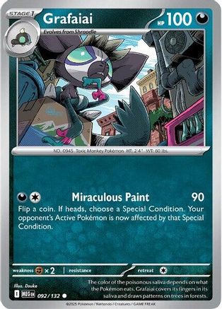 Grafaiai 092/132  ME01 Mega Evolution
