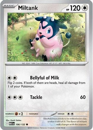 Miltank 106/132 - Reverse Holofoil ME01 Mega Evolution