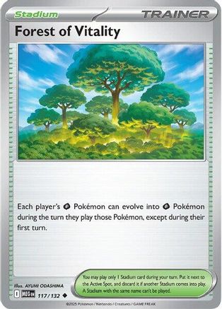 Forest of Vitality 117/132 - Reverse Holofoil ME01 Mega Evolution