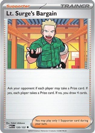 Lt. Surge's Bargain 120/132  ME01 Mega Evolution