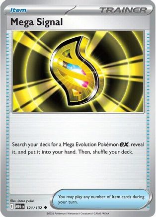 Mega Signal 121/132  ME01 Mega Evolution