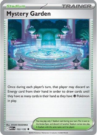 Mystery Garden 122/132 - Reverse Holofoil ME01 Mega Evolution