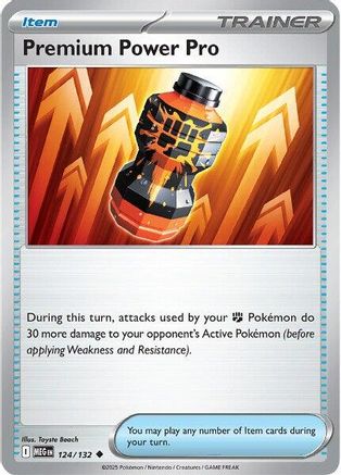 Premium Power Pro 124/132 - Reverse Holofoil ME01 Mega Evolution