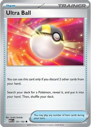 Ultra Ball 131/132 - Reverse Holofoil ME01 Mega Evolution