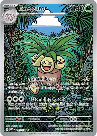 Exeggutor 135/132 - Holofoil ME01 Mega Evolution