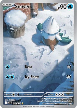Snover 140/132 - Holofoil ME01 Mega Evolution