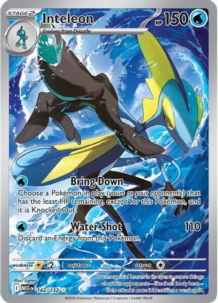 Inteleon 142/132 - Holofoil ME01 Mega Evolution