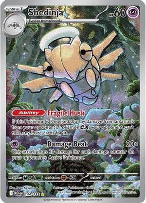 Shedinja 144/132  - Holofoil ME01 Mega Evolution - Illustration Rare